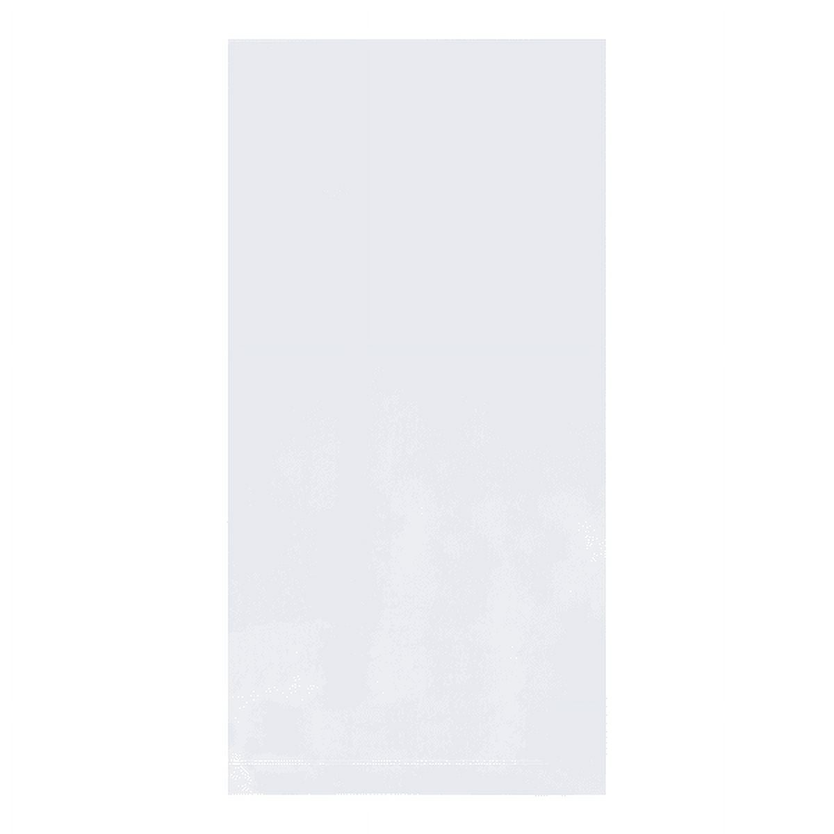 4 x 20 in. 1 Mil Flat Poly Bags - Pack of 1000