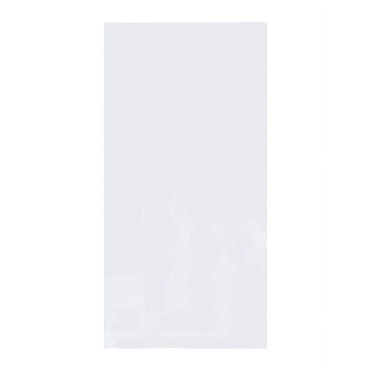 15 x 30 in. 1 Mil Flat Poly Bags - Pack of 1000