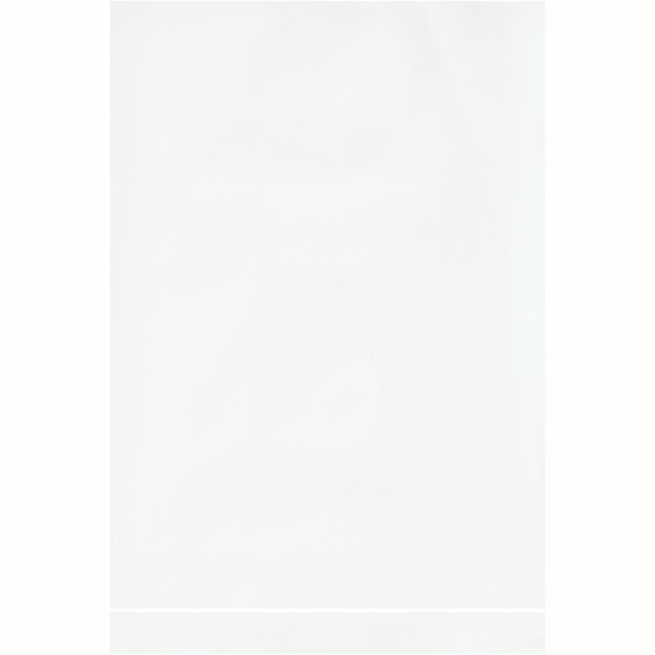 4 x 6 in. 2 Mil White Flat Poly Bags - Pack of 1000