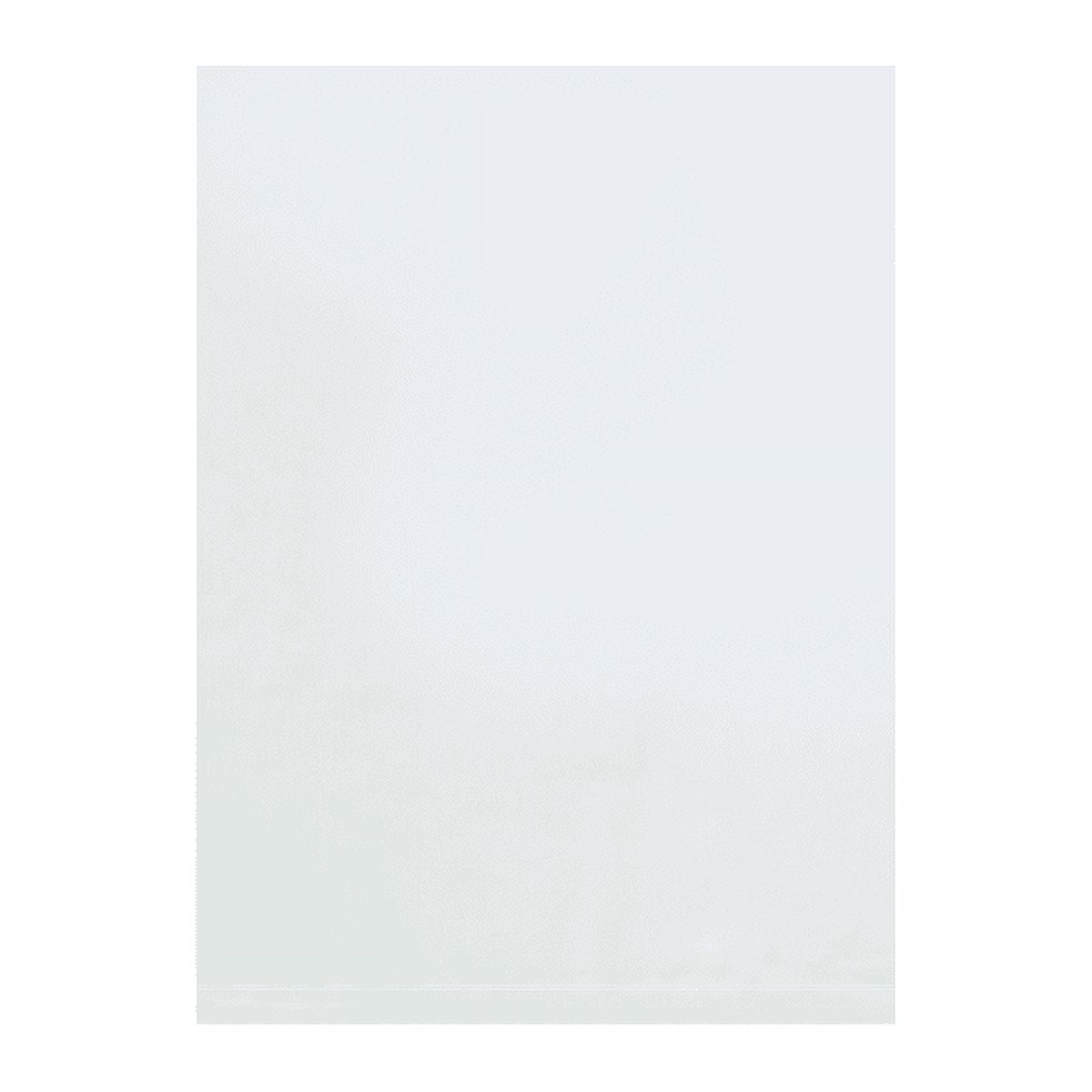 4 x 40 in. 2 Mil Flat Poly Bags - Pack of 1000