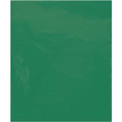 15 x 18 in. 2 Mil Green Flat Poly Bags - Pack of 1000