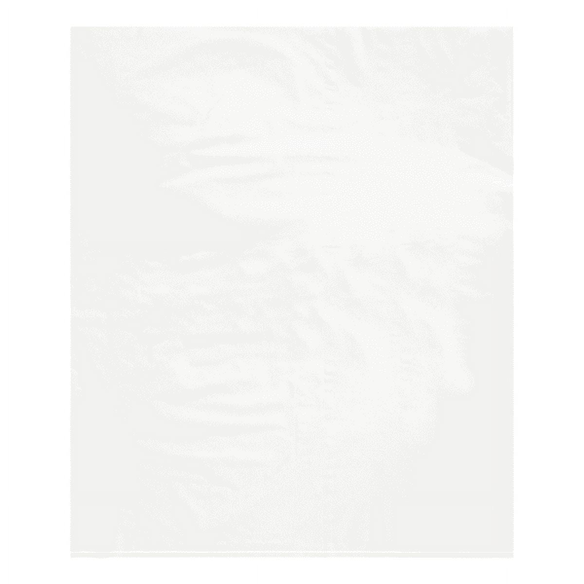 15 x 18 in. 2 Mil White Flat Poly Bags - Pack of 1000