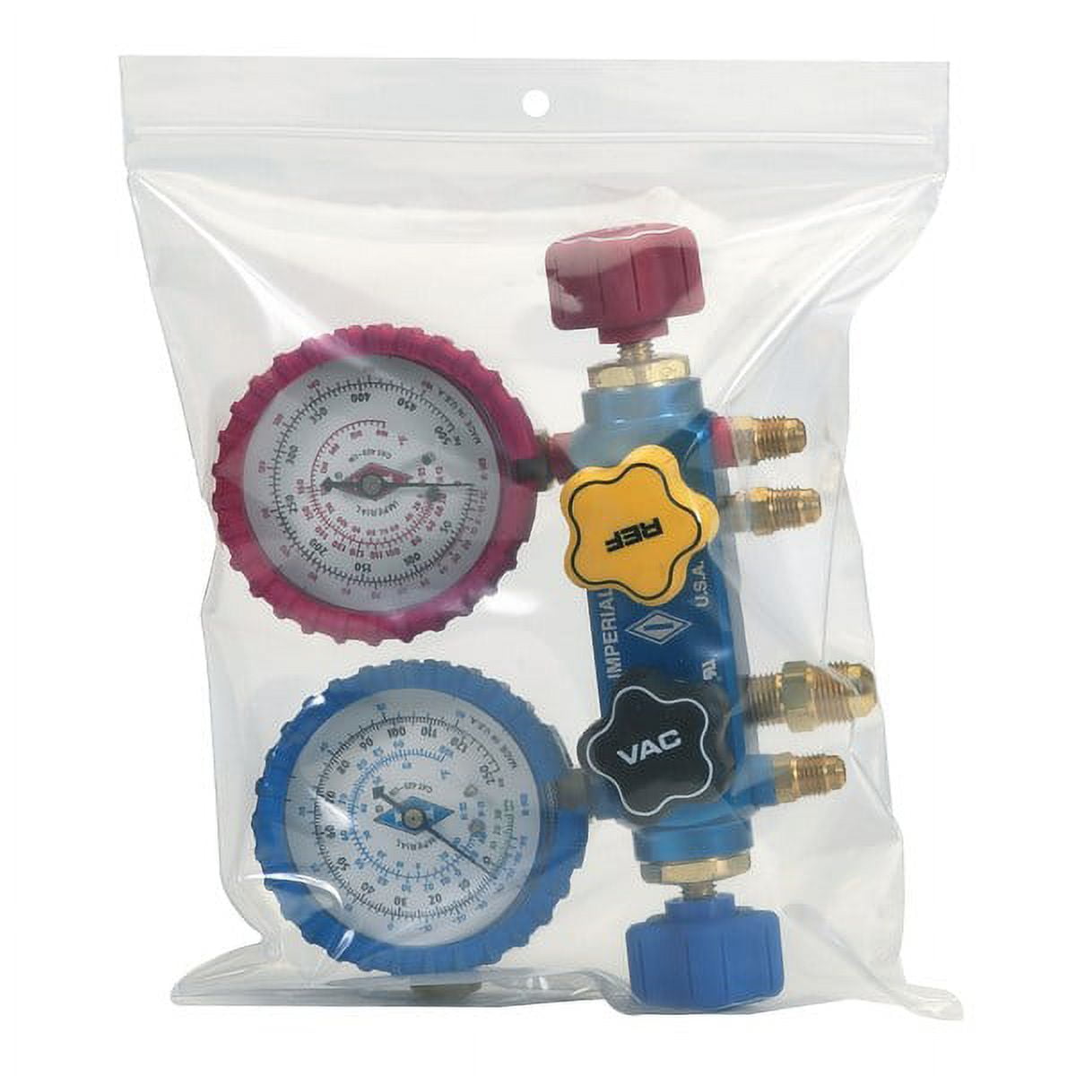 PB7023 8 x 10 in. 4 Mil Reclosable Poly Bags with Hang Hole - Pack of 1000