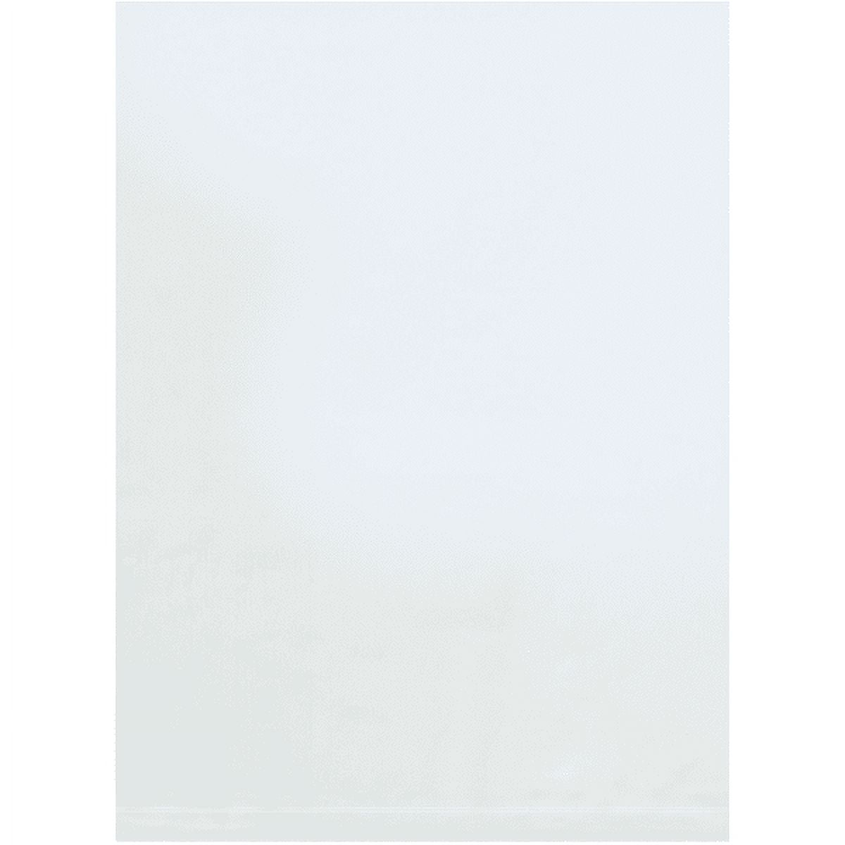 8 x 10 in. 8 Mil Flat Poly Bags - Pack of 500
