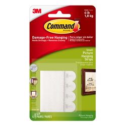 Picture of 3M CHS1201 17202 Command Picture Hanging Strips&#44; White - Small