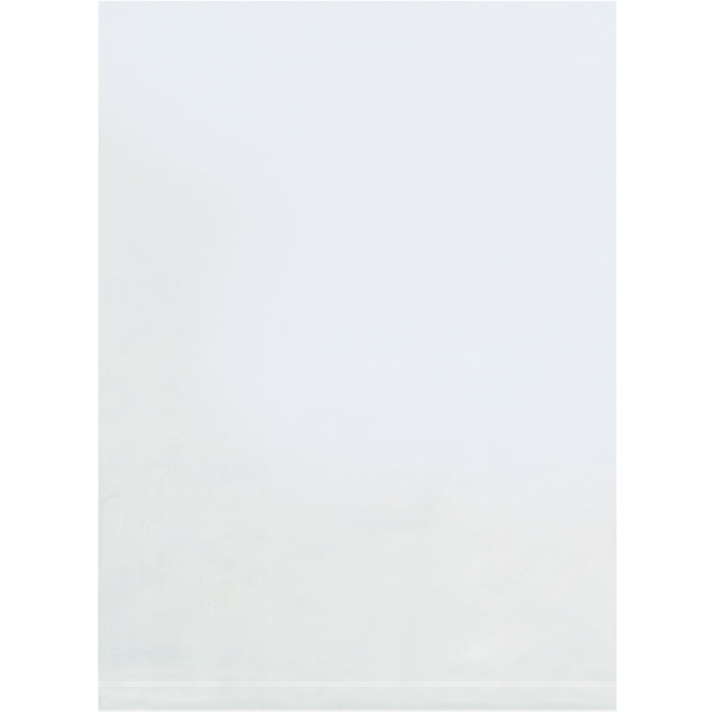 52 x 60 in. 3 Mil Flat Poly Bags, Clear