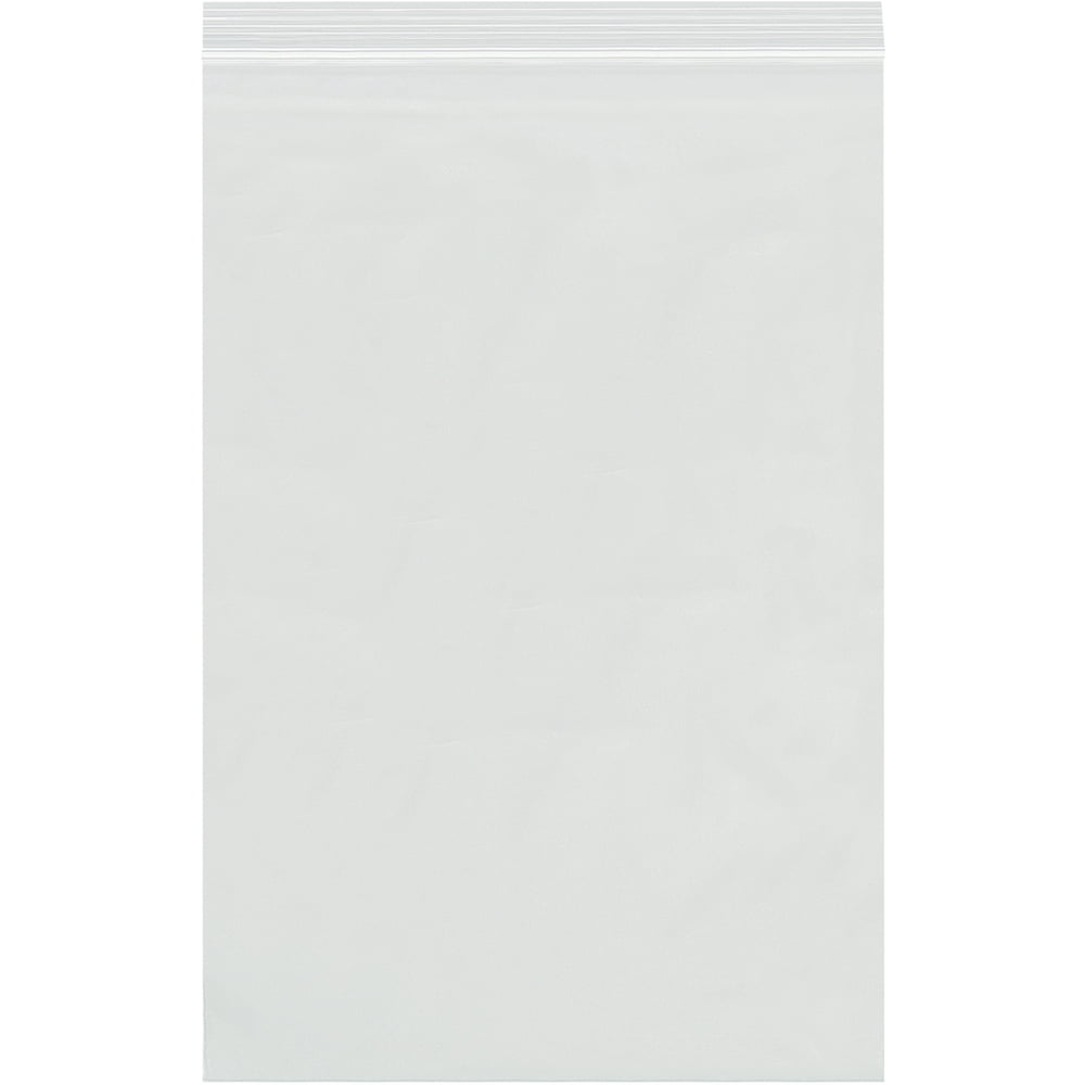 Poly Bag,Reclosable,4 x 18",2mm,PK1000, 18" L, 4" W, Clear