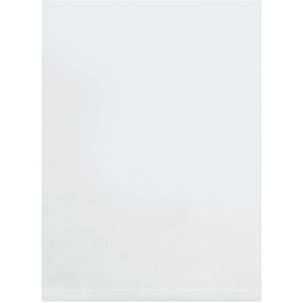 44 x 54 in. 2 Mil Flat Poly Bags, Clear