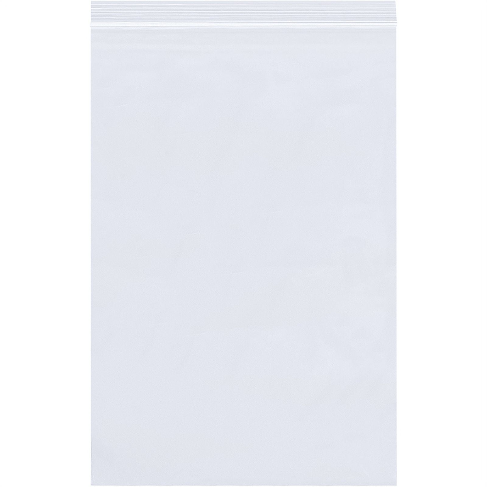 Poly Bag,Reclosable,8" x 14.2mm,PK1000, 14" L, 8" W, Clear
