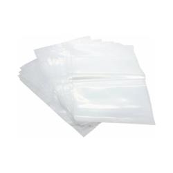 Poly Bag,Reclosable,8" x 24.2mm,PK500, 24" L, 8" W, Clear