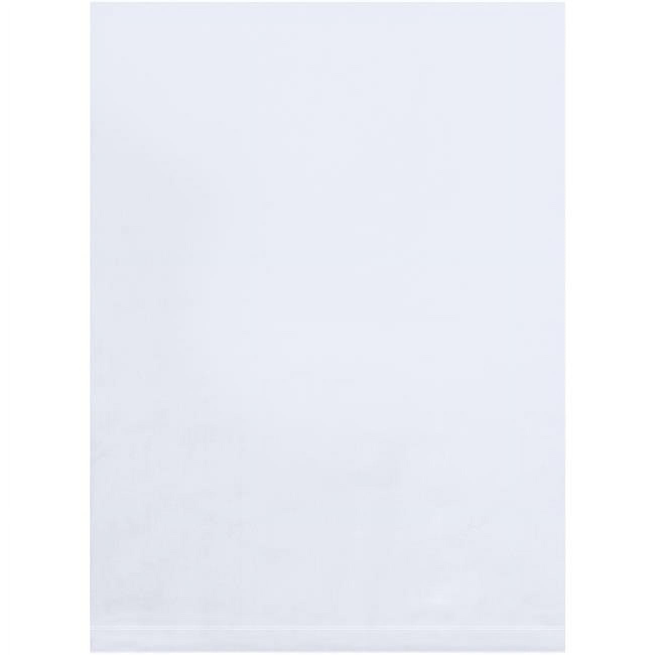 9 x 11 in. 3 Mil Flat Poly Bags