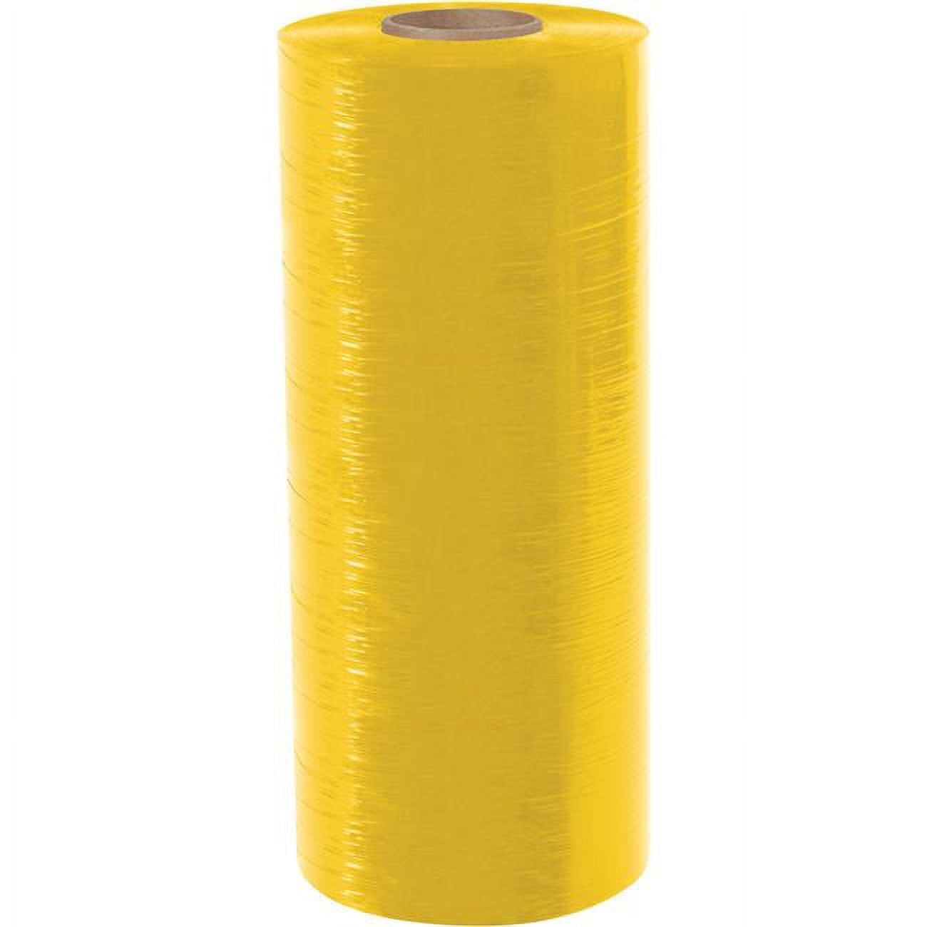 Picture of Box Partners MSF2080YEL 20 in. x 6000 ft. 80 Gauge Yellow Cast Machine Stretch Film