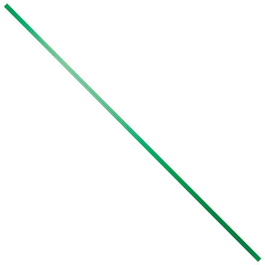 Plastic Twist Ties, 8" x 5/32", Metallic Green, PK2000