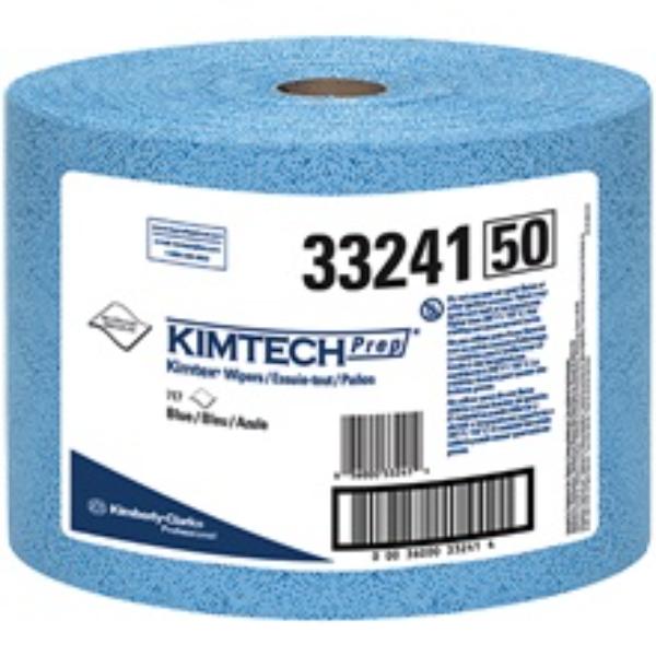 KW137 9.8 x 13.4 in. Prep Jumbo Roll Wipersm, Blue