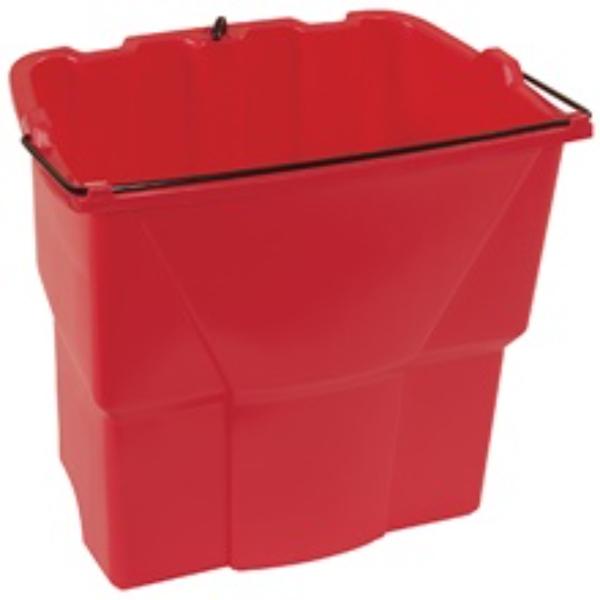 Picture of Rubbermaid JAN186 Dirty Water Bucket - Red