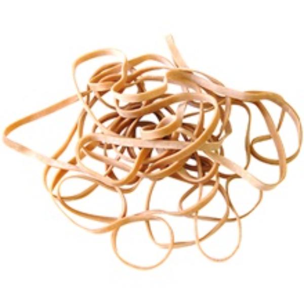 BAN5105LB 0.25 x 14 in. Trash Can Bands, Tan