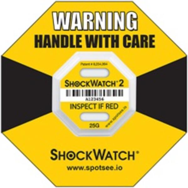 25G Shockwatch 2 Indicators, 50PK