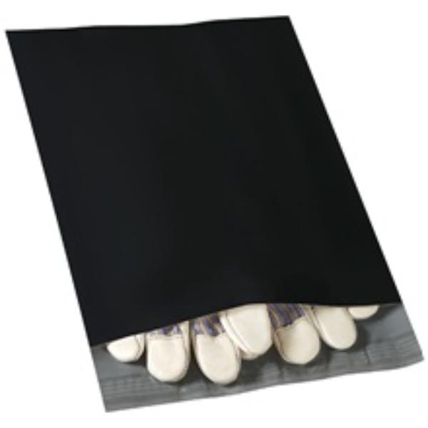 10 x 13 in. Black Poly Mailers