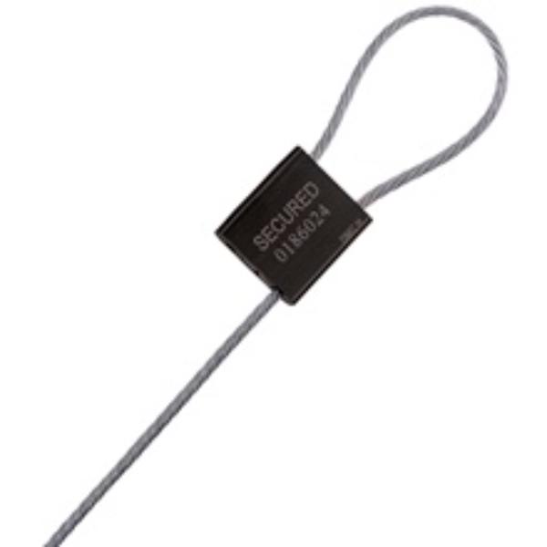 SE1080B 0.12 x 48 in. Cable Seals, Black