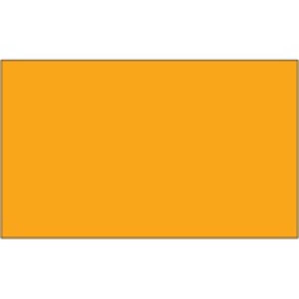 3 x 5 in. Fluorescent Orange Removable Rectangle Labels
