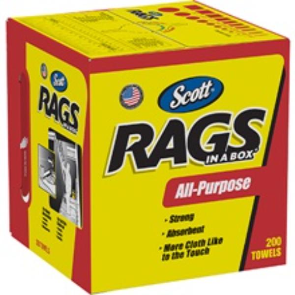 Picture of Scott KW143 Rags in a Box&#44; White