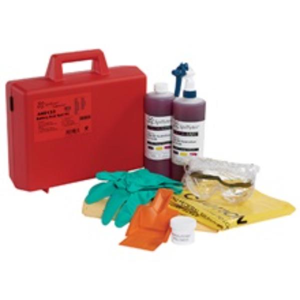 Picture of Partners Brand SPLKIT200 1 gal Battery Acid Spill Kit in Plastic Case