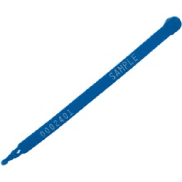 SE1027BL 7.5 in. Blue Plastic Truck Seals