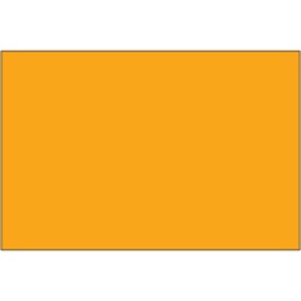 Tape Logic DL1590FO 2 x 3 in. Fluorescent Orange Removable Rectangle Labels