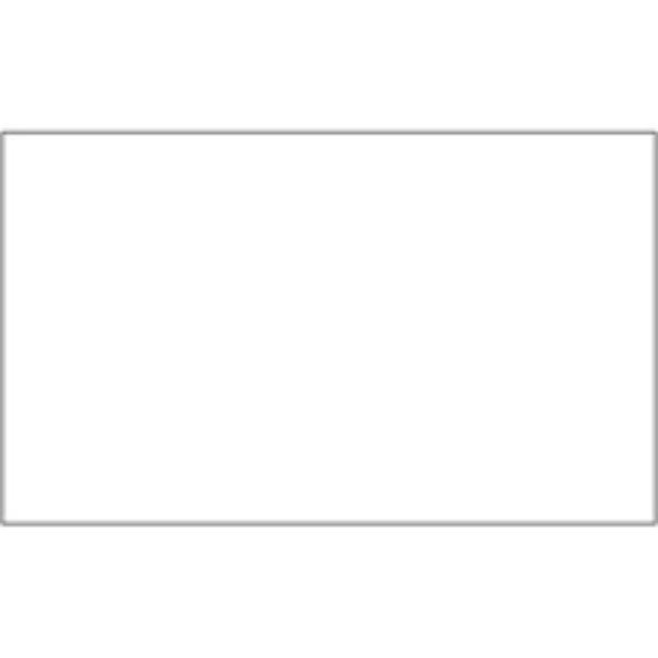 Tape Logic DL1592WH 3 x 5 in. White Removable Rectangle Labels