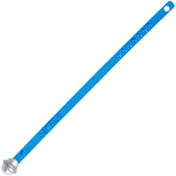 Metal Truck Seals, 5/16" x 8 1/2", Blue, PK200