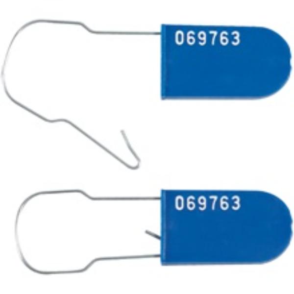 SE1023BL Blue Wire Padlock Seals