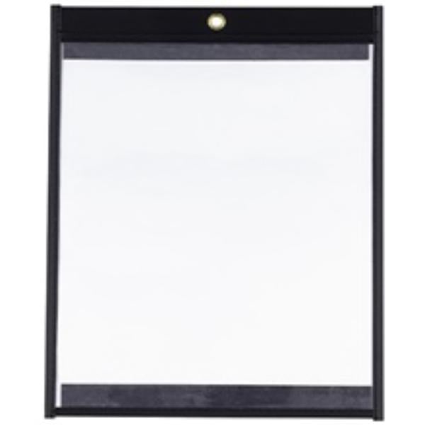 JTH140 9 x 12 in. Magnetic Job Ticket Holders, Black