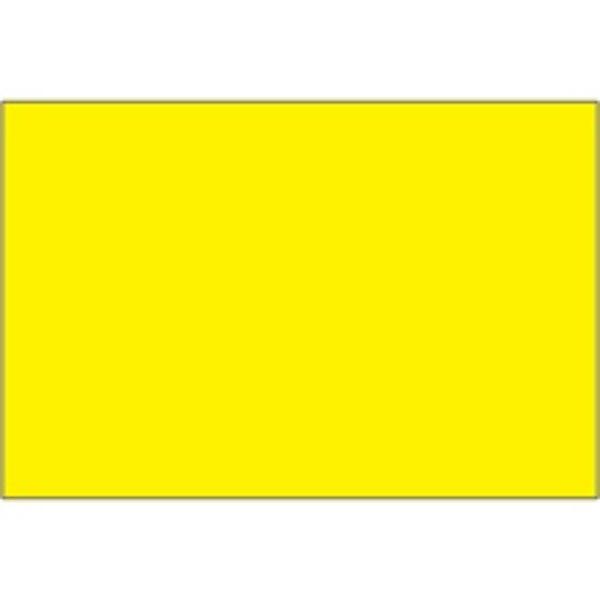 Tape Logic DL1590FY 2 x 3 in. Fluorescent Yellow Removable Rectangle Labels