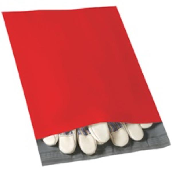 CPM1013R 10 x 13 in. Red Poly Mailers