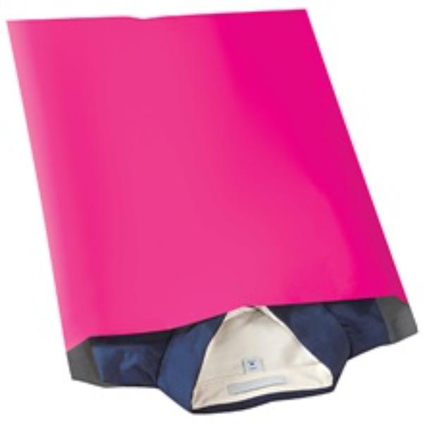 14.5 x 19 in. Pink Poly Mailers