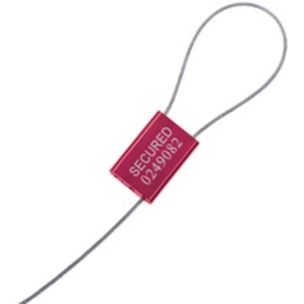 SE1050R 0.06 x 12 in. Cable Seals, Red