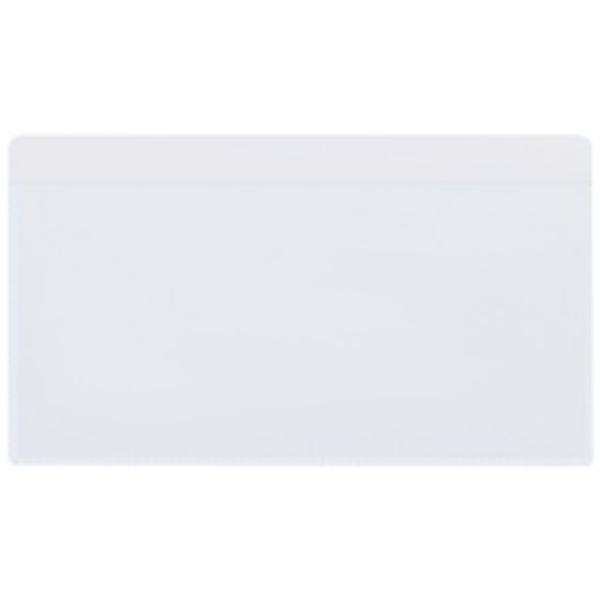 JTH259 8 x 5 in. Binder Add-On Filing Pocket, Clear