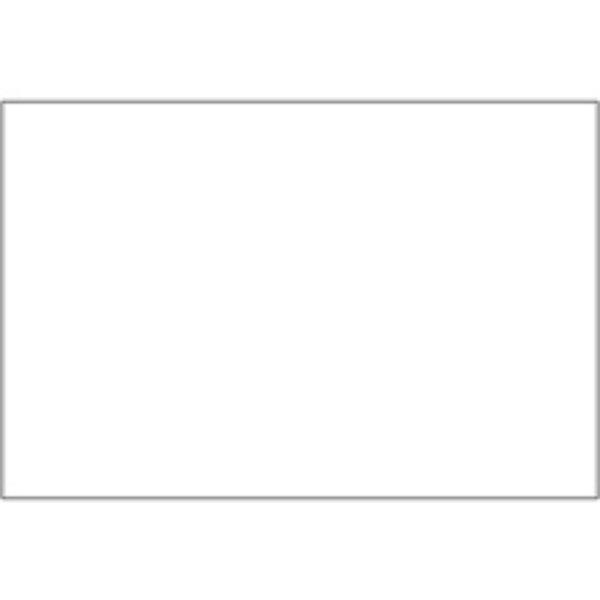 Tape Logic DL1590WH 2 x 3 in. White Removable Rectangle Labels