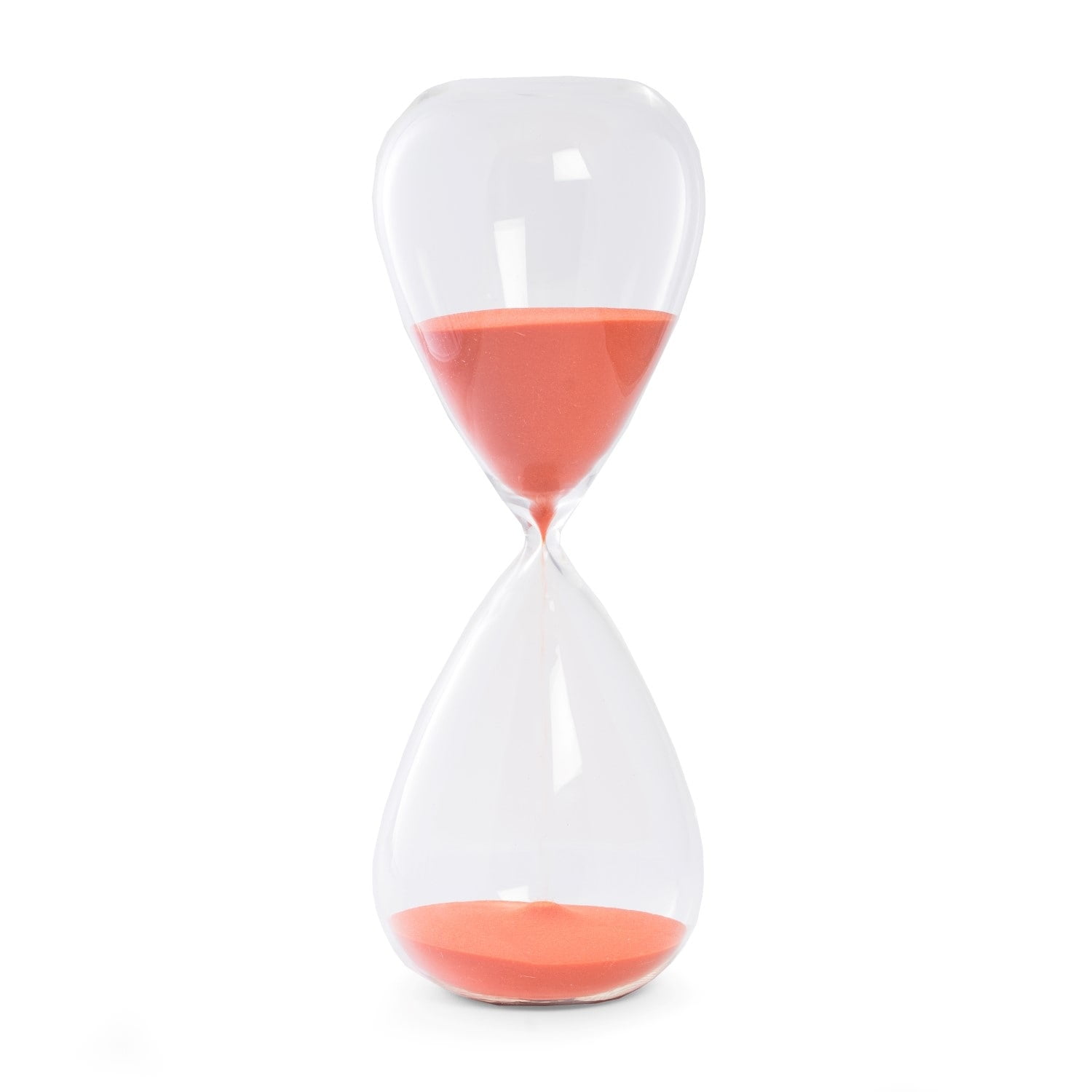 Picture of Bey-Berk International D838R 90 Minute Crystal Red Orange Sand Timer