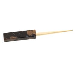 Picture of Bey-Berk International D010 Tiger Eye Marble with Gold Plated Letter Opener 