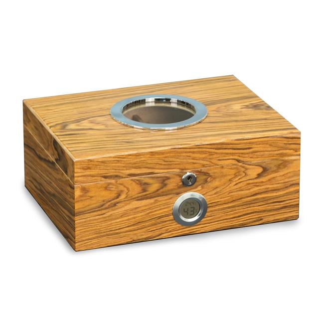 Picture of Bey-Berk International C424 Lacquered Olive Wood Humidor