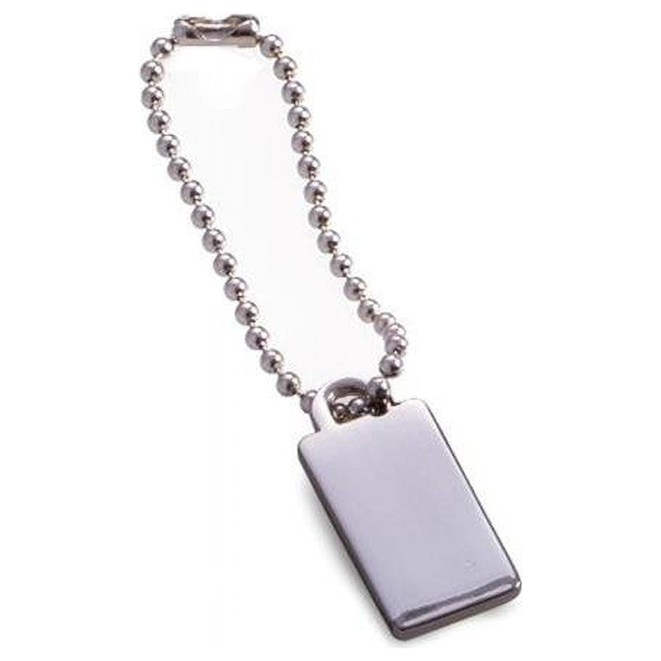 Picture of Bey-Berk International K105S Silver Plated Engraving ID Tag 
