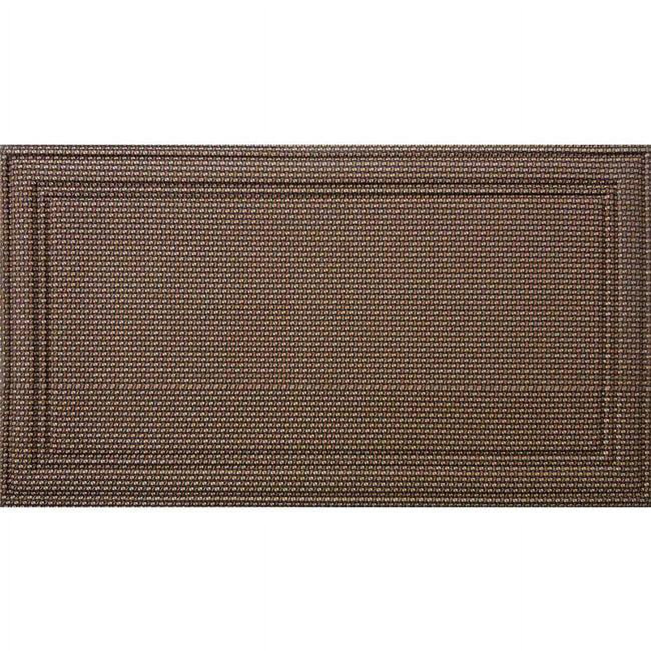 20 x 36 in. Manhattan Soho Light Beige Recycled Rubber Door Mat