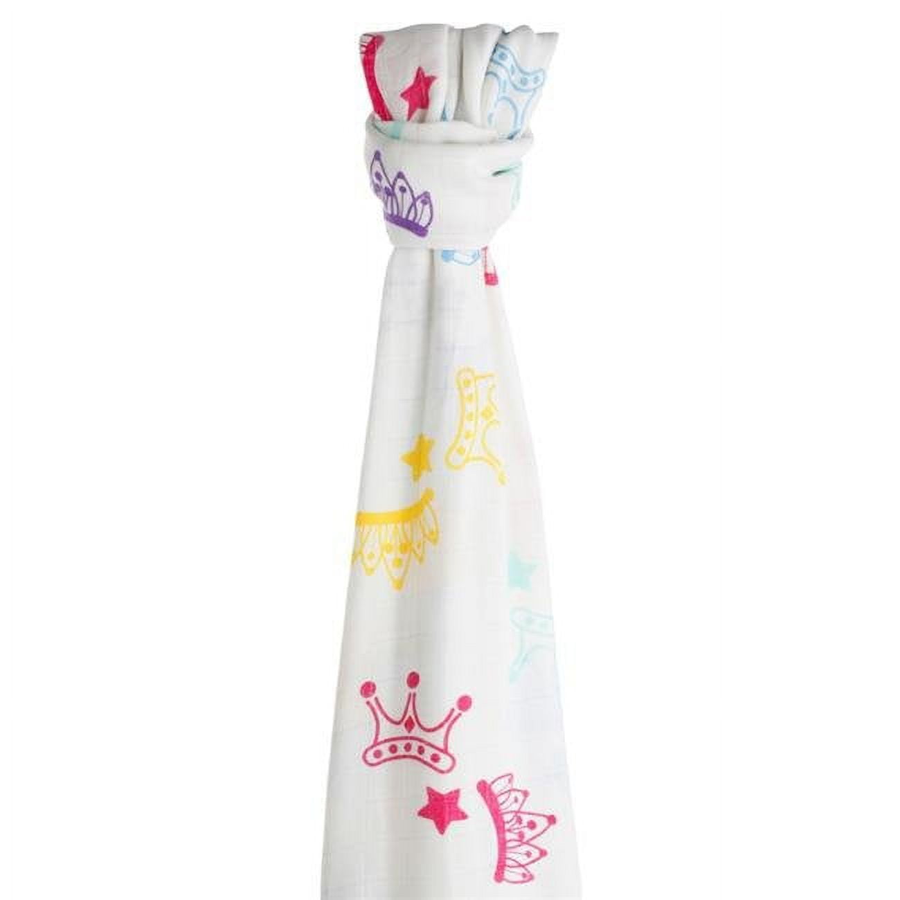 Picture of Cuski 300009 The Great Swandoodle Swaddle Blanket&#44; Serendipity