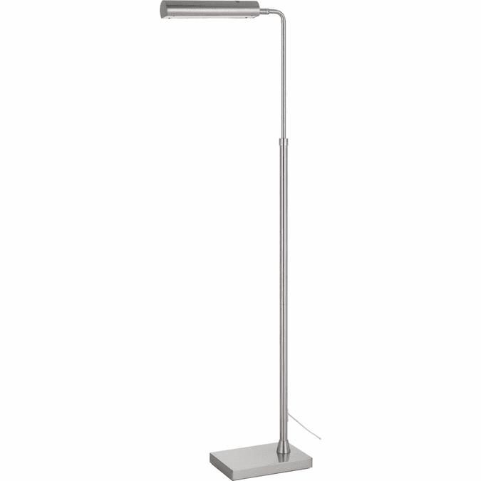 Picture of Cal Lighting BO-3133FL-BS 17 watt 3000K Delray Non Dimmable Integrated LED Metal Floor Lamp with Adjustable Height&#44; Brushed Steel