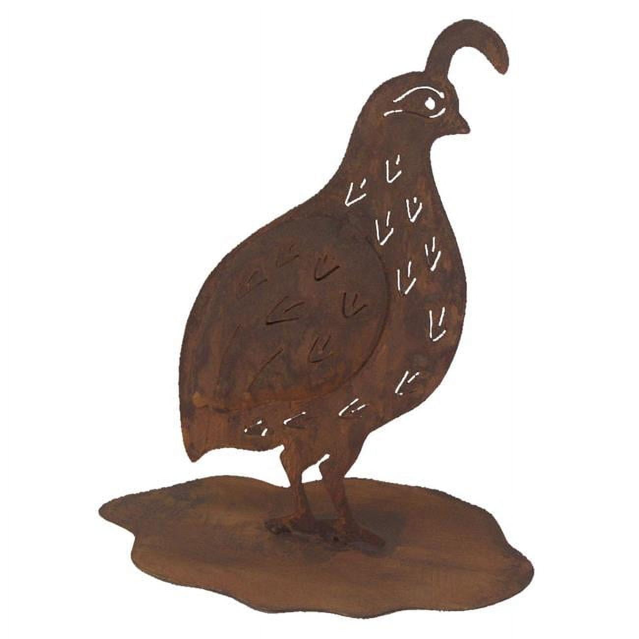 Picture of Artisans Gallery AD-086 Mama Quail Garden Sculpture