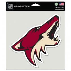 Picture of Arizona Coyotes Decal 8x8 Perfect Cut Color