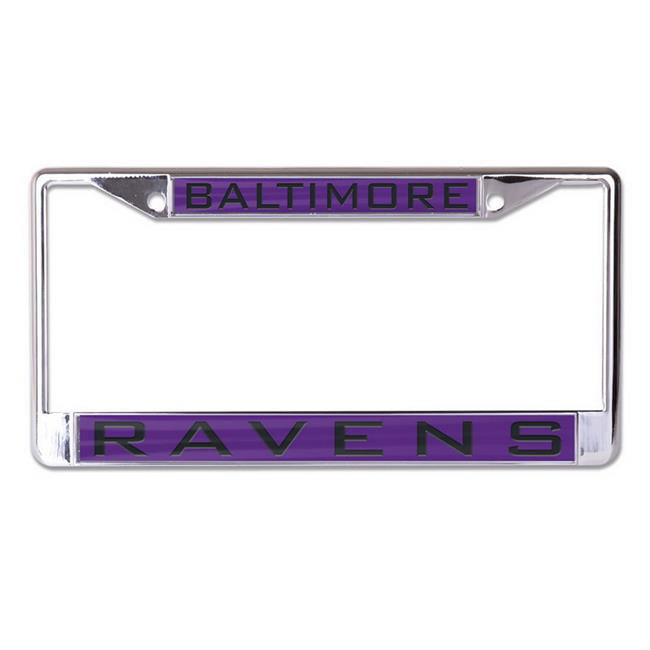 Baltimore Ravens License Plate Frame - Inlaid