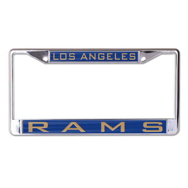 Los Angeles Rams License Plate Frame - Inlaid