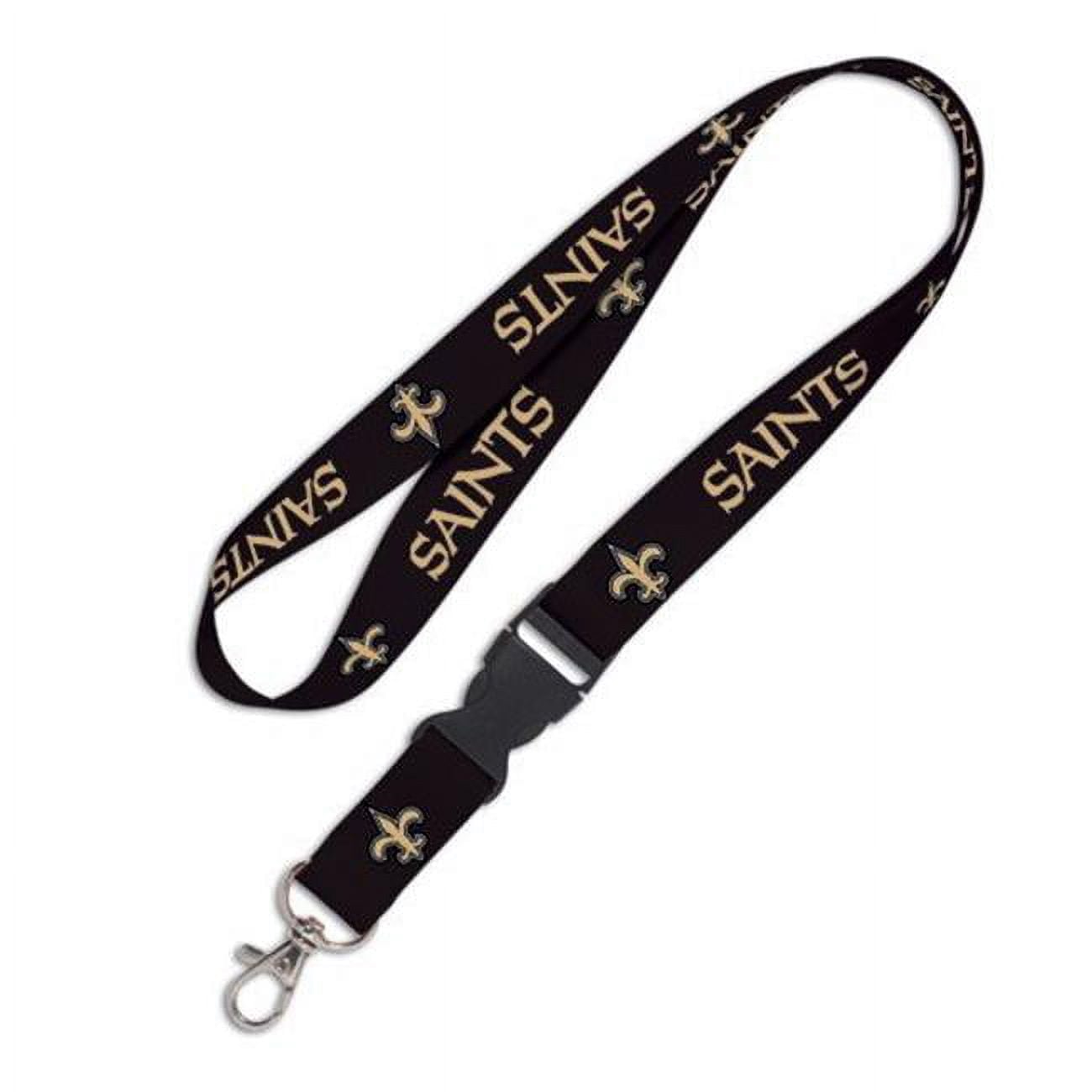 New Orleans Saints Lanyard Black